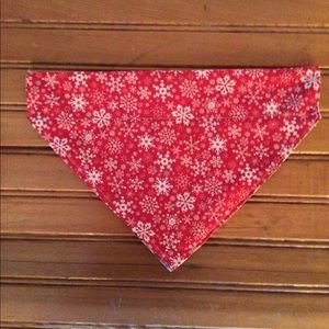 Handmade Christmas Dog Bandana